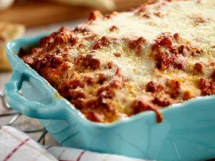 Three Cheese Baked Ziti