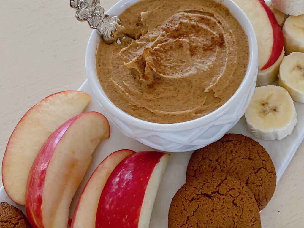 Simple Snickerdoodle Hummus School Lunch Ideas