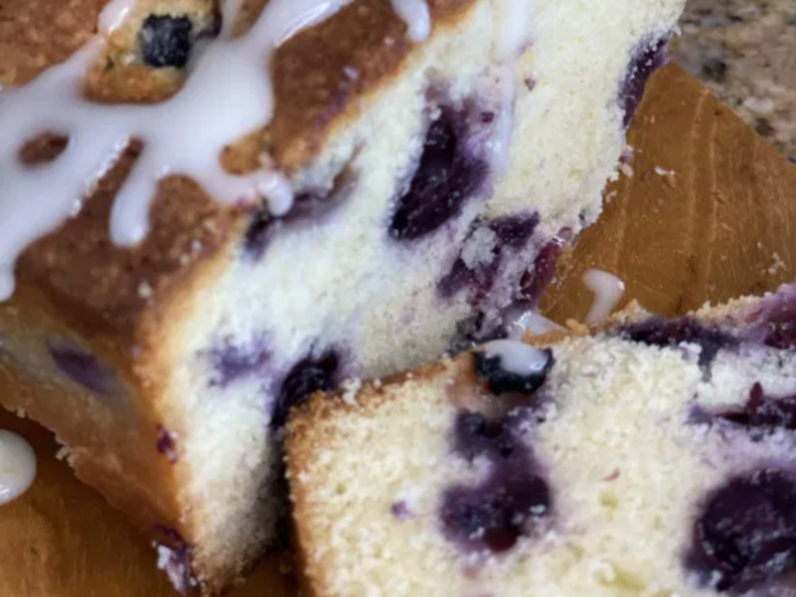 Lemon Blueberry Pound Cake