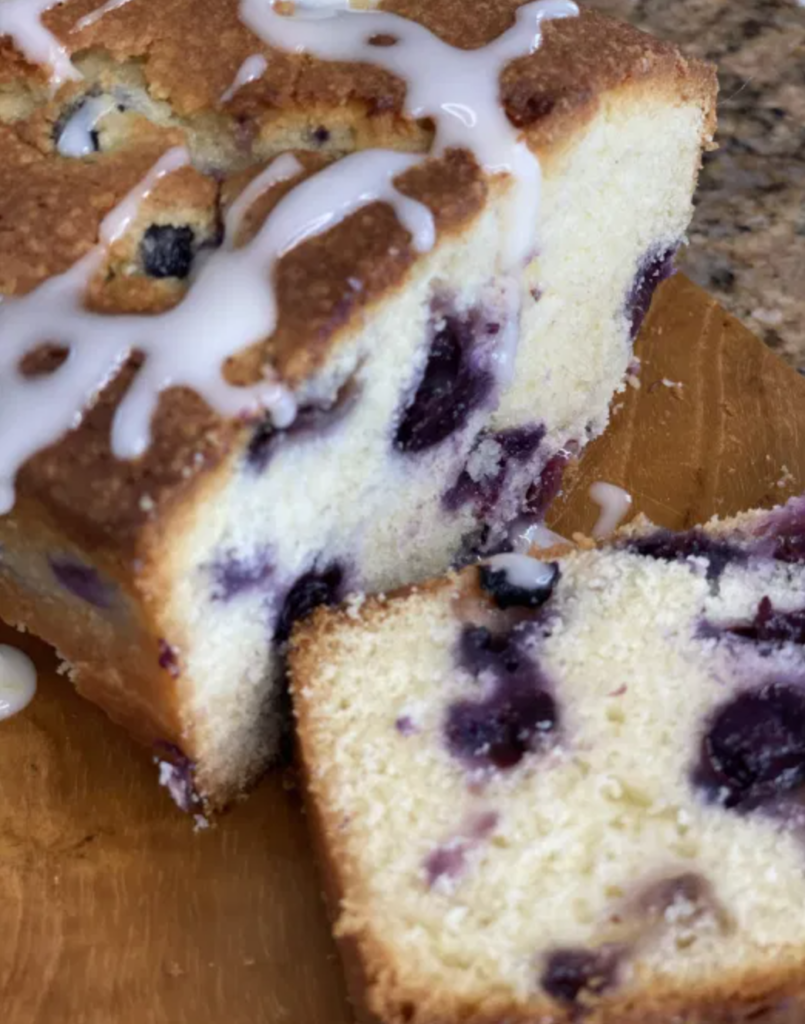 Lemon Blueberry Pound Cake