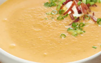 Pumpkin Apple Bisque (AKA My Wedding Soup)