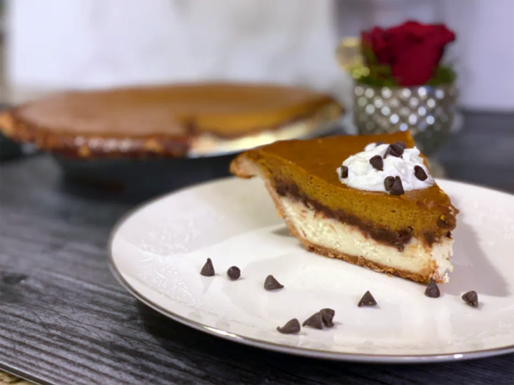 Pumpkin Cheesecake Pie
