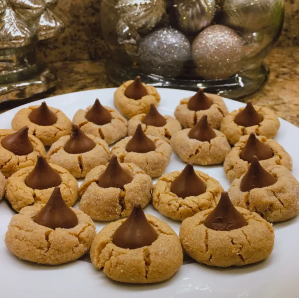 Peanut Butter Blossom Cookies