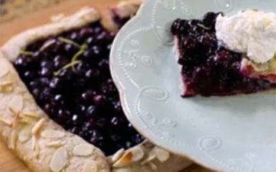 Simple Blueberry Tart