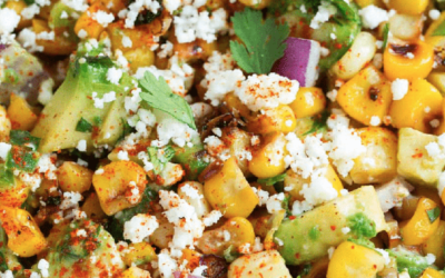 Street Corn Salad with Avocado And Peanuts