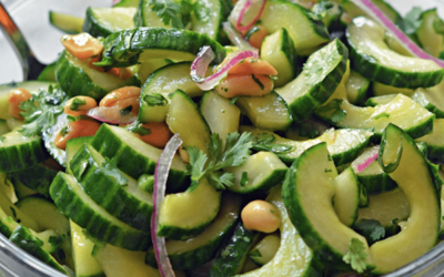 Thai Cucumber Salad with Peanuts