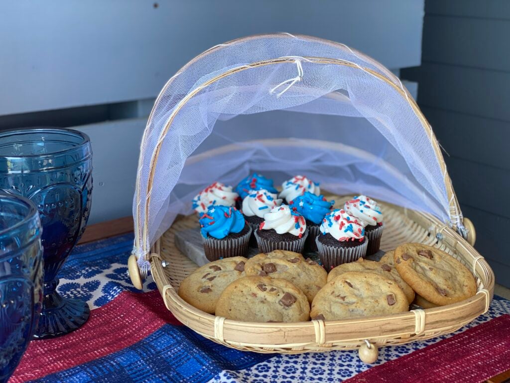 cookies at a summer party