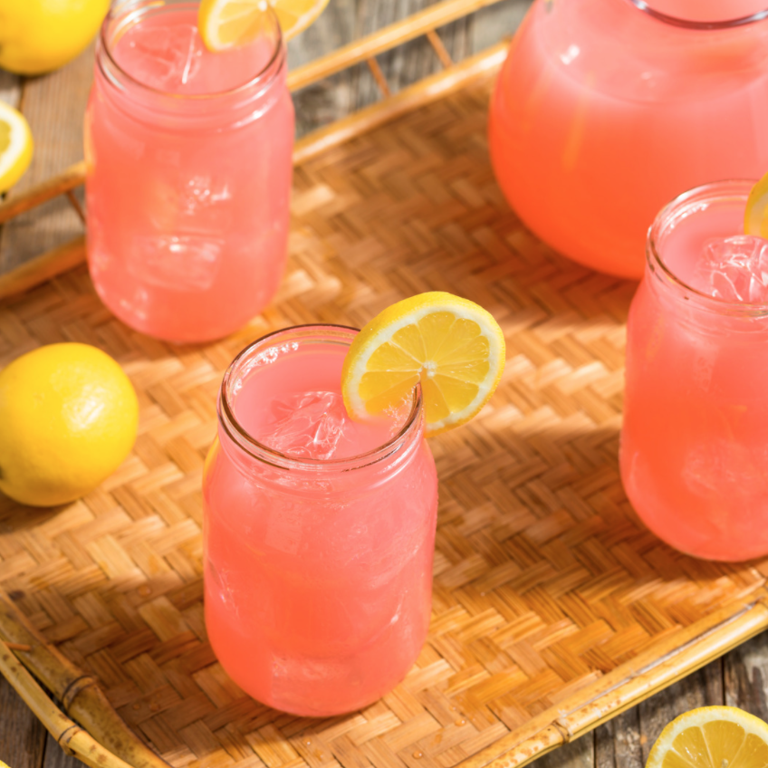 pink iced tea recipes