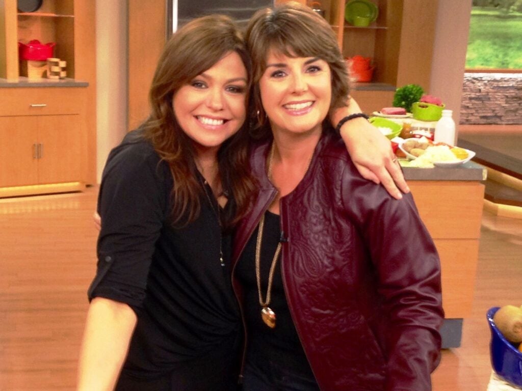 Jill Bauer and Rachael Ray at QVC