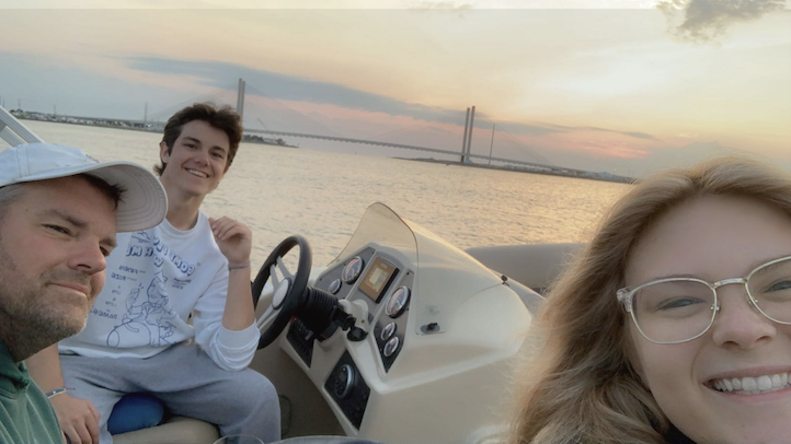 Happy Father's Day Sunrise Boat Ride