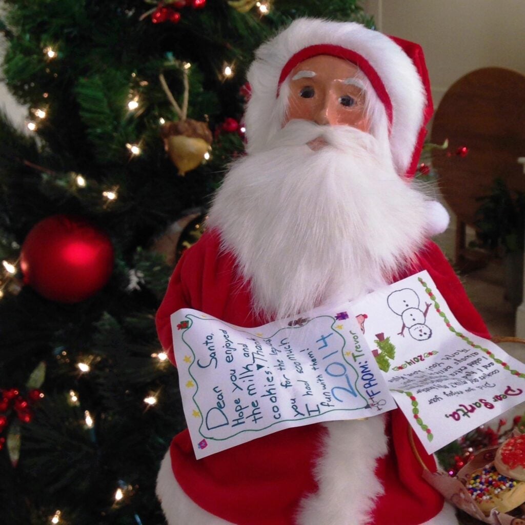 Byers Choice Santa by Jill Bauer