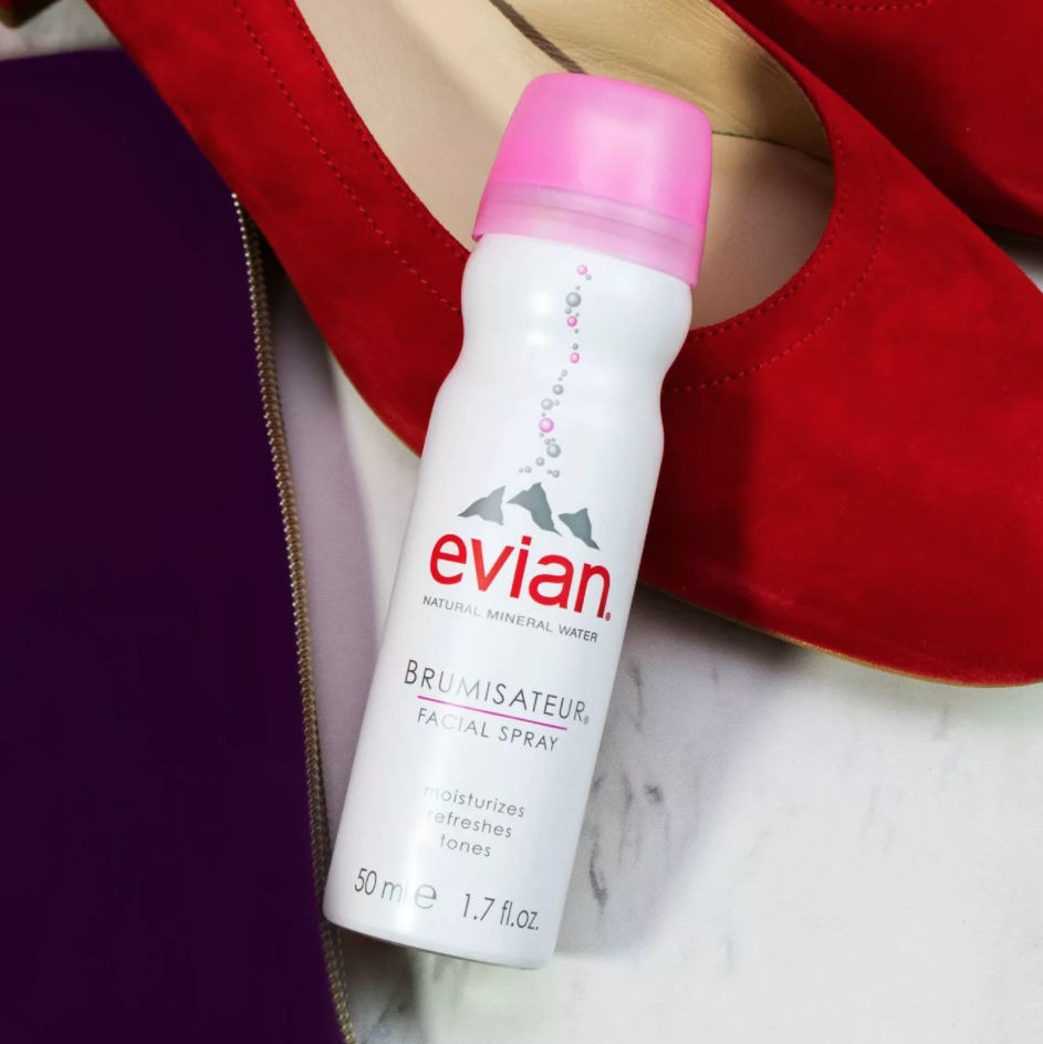 Evian spray