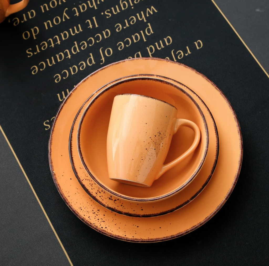 fall clearance dinnerware set