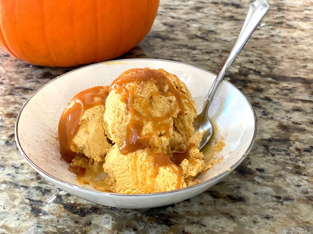 pumpkin ice cream header