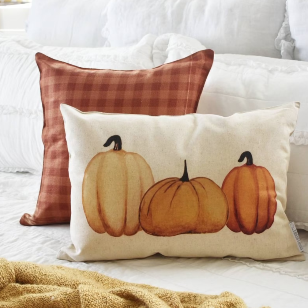 labor day sales fall pillow decor