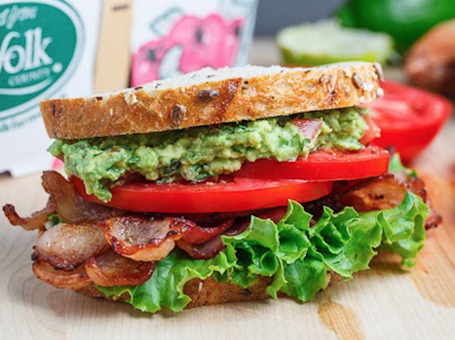 Guacamole Recipe BLT