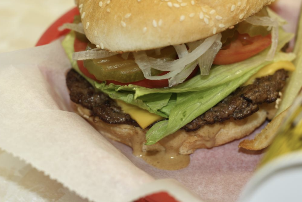 the duane purvis burger, with peanut butter