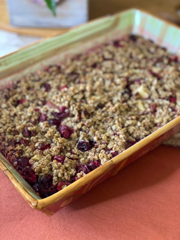 cranberry apple bake