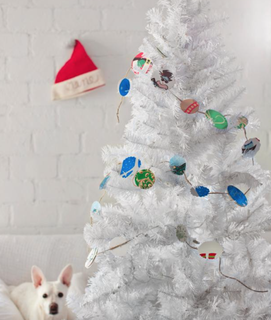 christmas cards tree