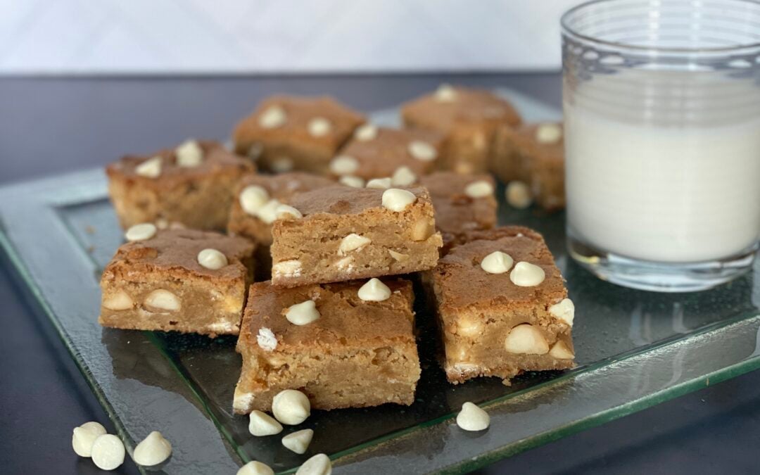 easy baked blondies