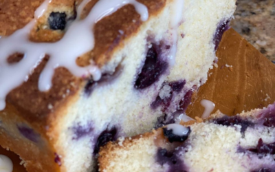 Lemon Blueberry Pound Cake