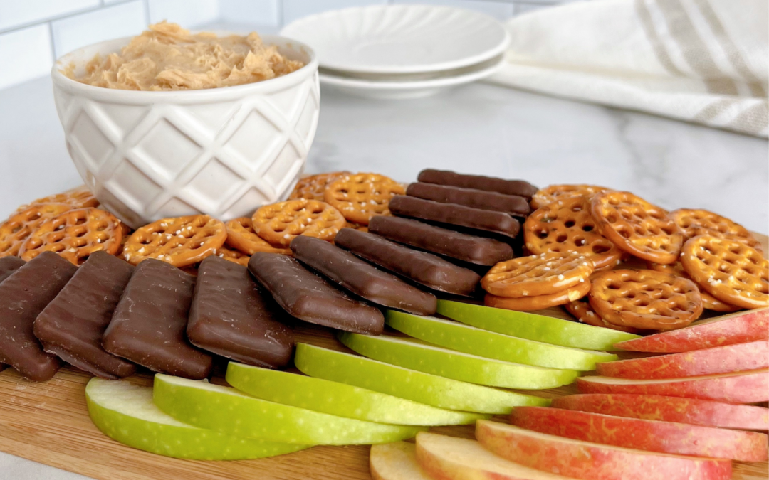 cream cheese pb dip header