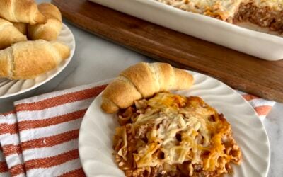 Super Simple Hamburger Casserole