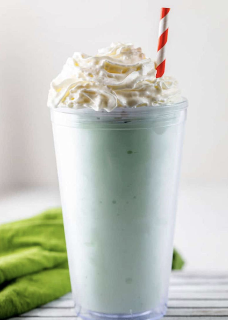 Patrick's Day Recipes milkshake