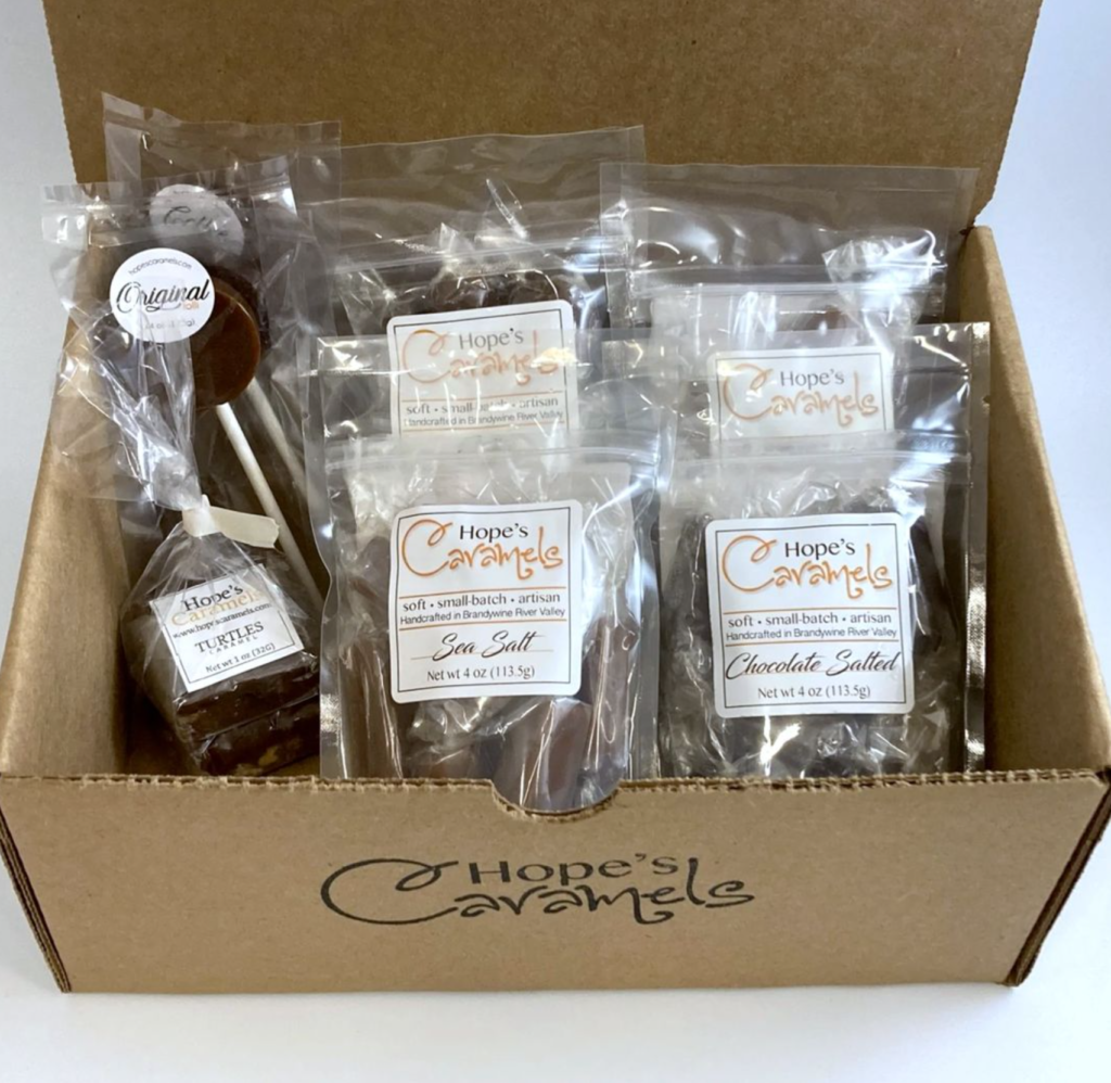 Christmas in July Hope's Caramels