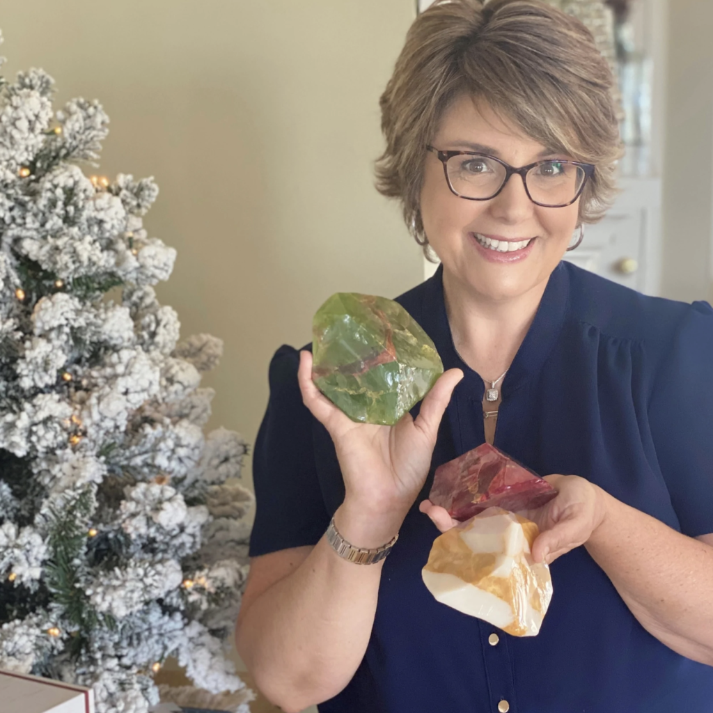 Christmas in July Soap Rocks