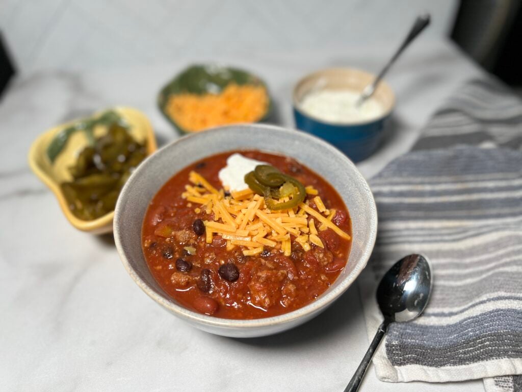 slow cooker chili