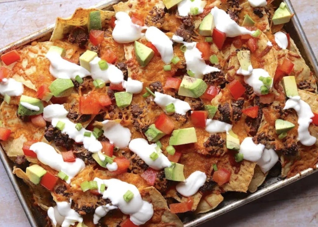 ground beef nacho ideas