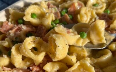 Easy Ham And Cheese Tortellini