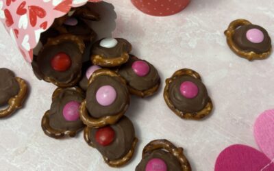 Caramel Pretzel Bites