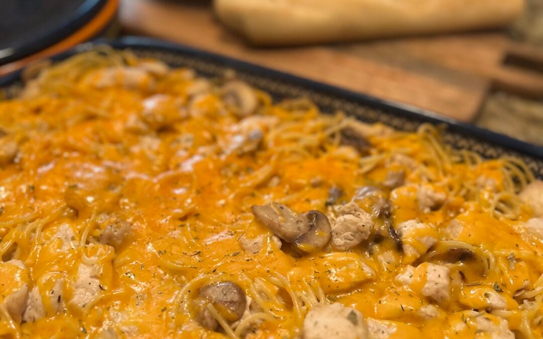 Easy Chicken Tetrazzini recipe by Just Jill