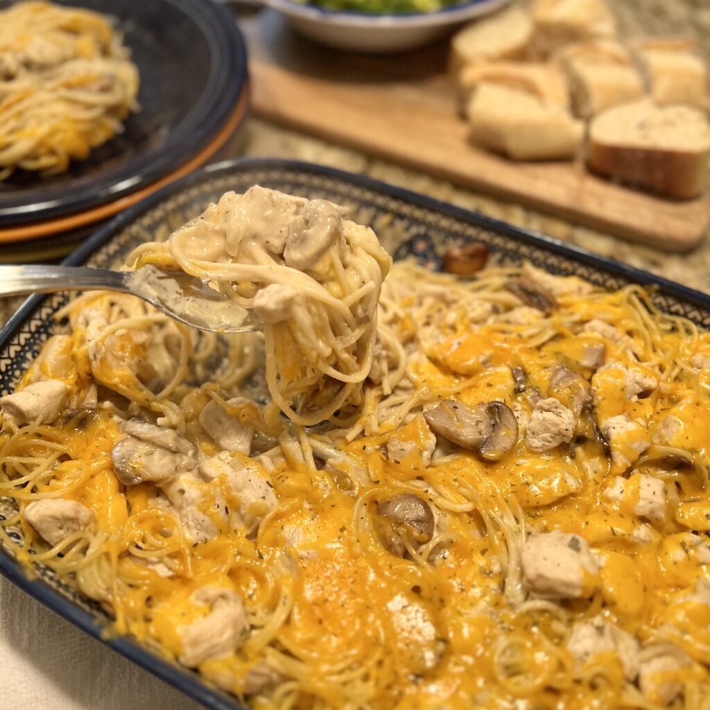 Easy tetrazzini casserole 