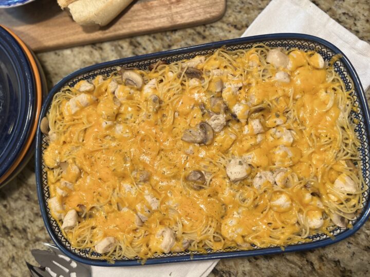 easy tetrazzini recipe by Just Jill