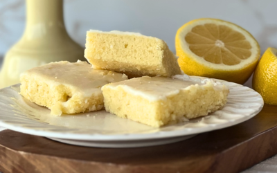 Luscious Lemon Cake Bars