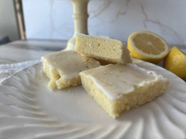 Lemon Cake Bars
