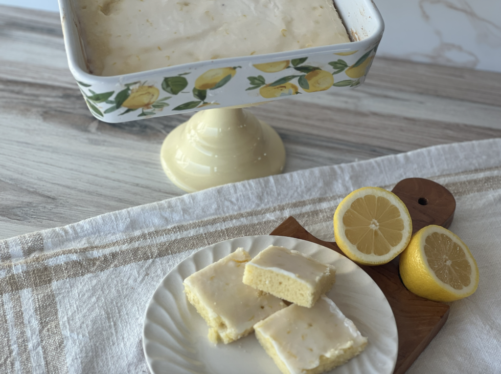 Lemon Cake Bars