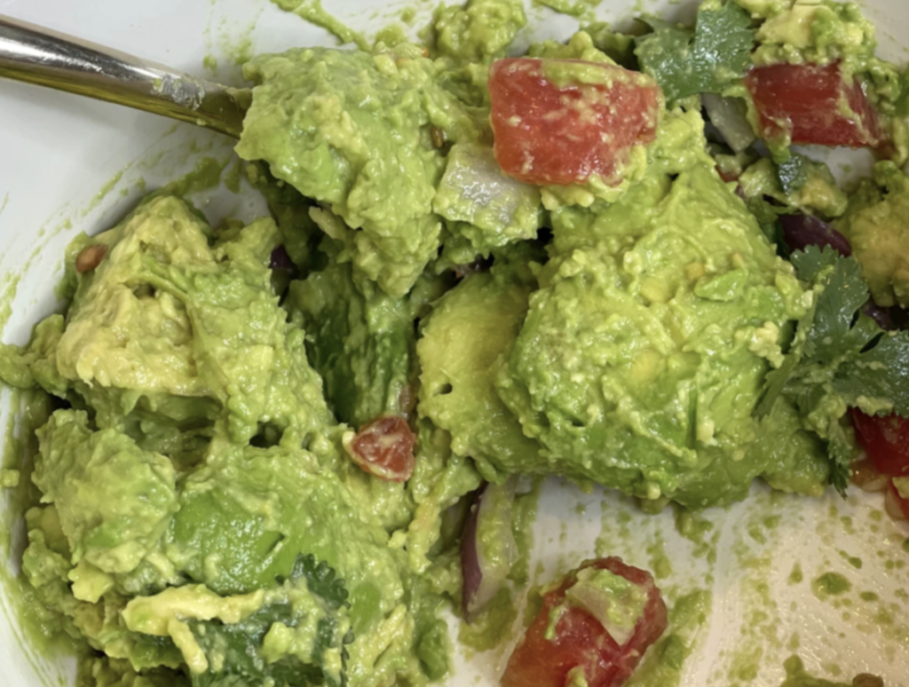 Mexican Meal Night guacamole