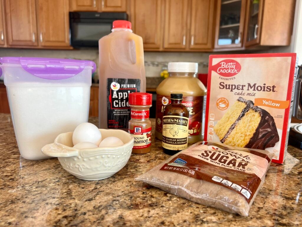 Apple Cider Donut Cake