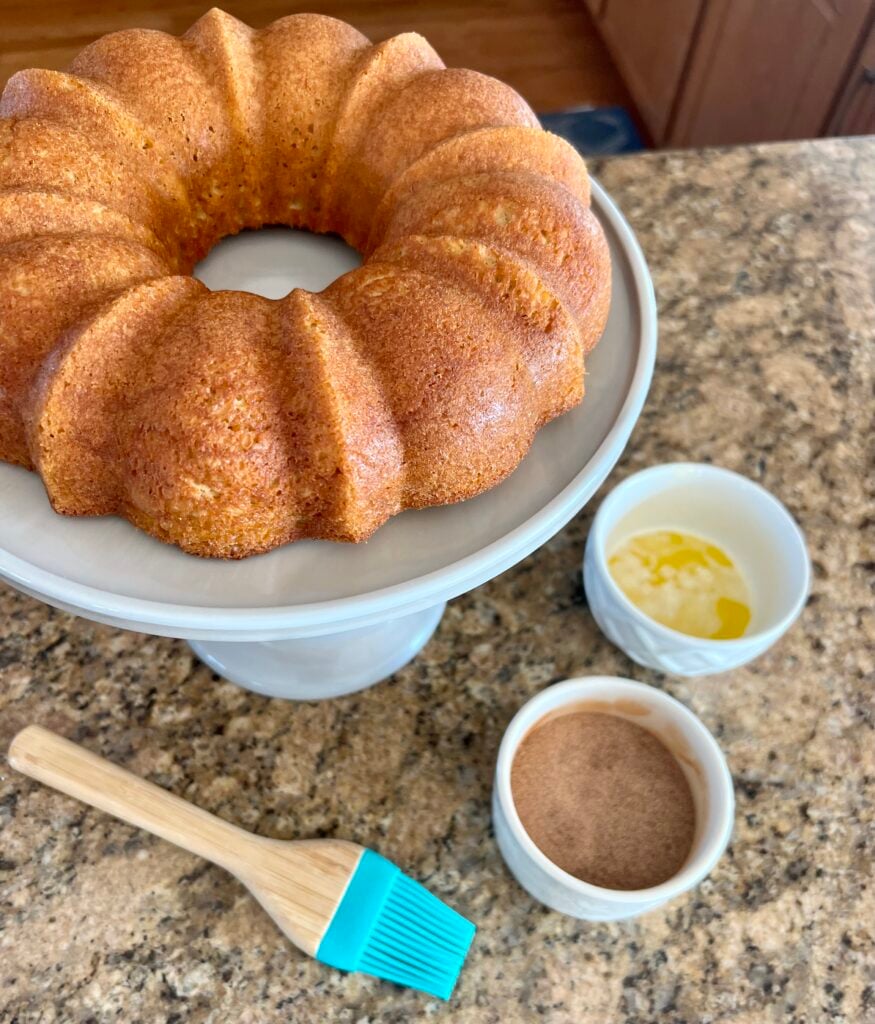 Apple Cider Donut Cake