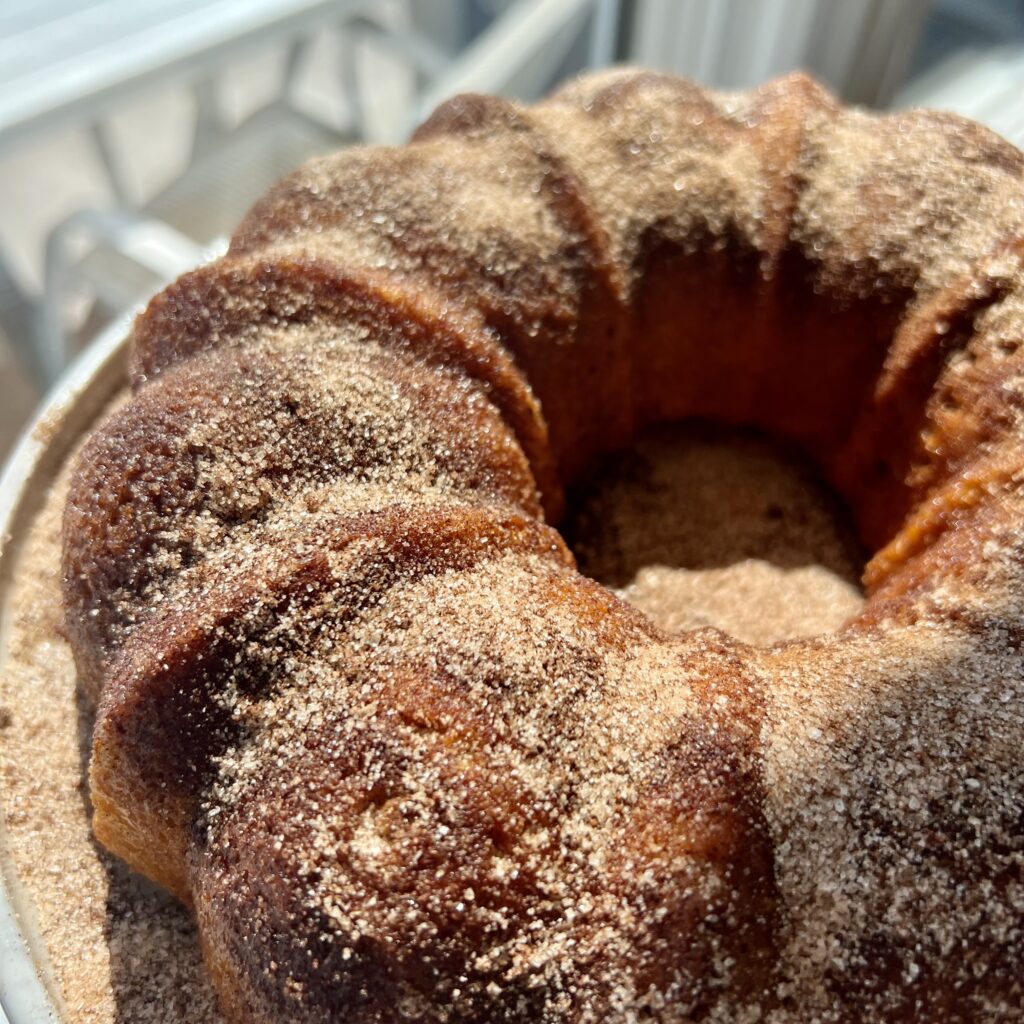 Apple Cider Donut Cake