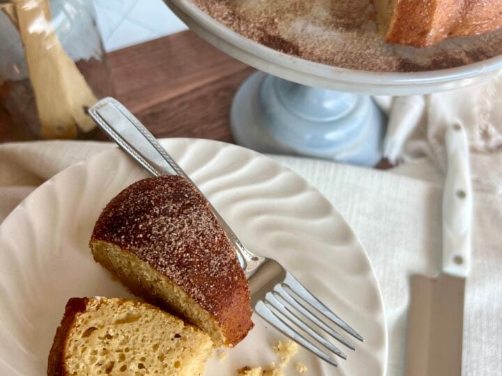 Apple Cider Donut Cake