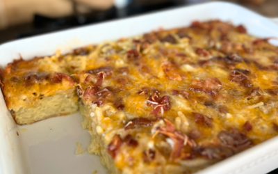 Easy Breakfast Bake (Using Leftovers!)