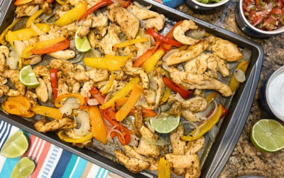 Sheet Pan Chicken Fajitas