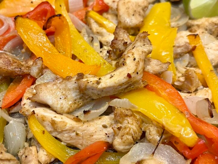 Sheet Pan Chicken Fajitas