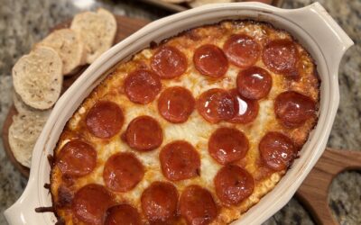 Easy Pepperoni Pizza Dip