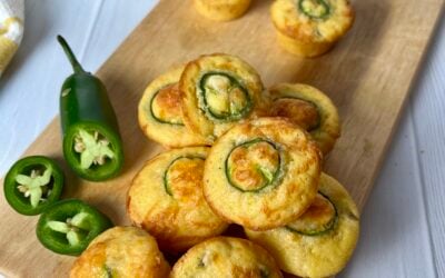 Simple Cheddar Jalapeño Corn Muffin Recipe